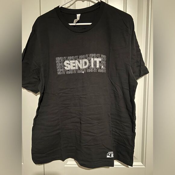 BMW Send it 4GED Black Graphic T-Shirt - Picture 2 of 8